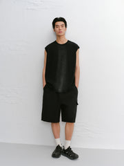 Men's Loose Vintage Washed Tank Top
