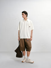 Men's Casual Printed Polo Shirt