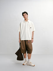 Men's Casual Printed Polo Shirt