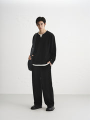 Men's Heavyweight Colorblock Layered-Look T-Shirt