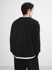 Men's Heavyweight Colorblock Layered-Look T-Shirt