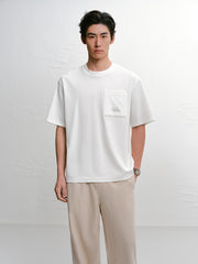 Men's Solid Color Lyocell Linen Short Sleeve Shirt
