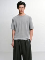 Men's Old Money Style Crew Neck T-Shirt
