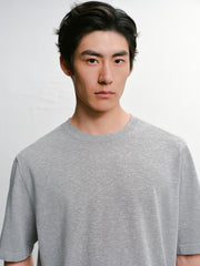 Men's Old Money Style Crew Neck T-Shirt