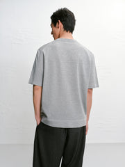 Men's Old Money Style Crew Neck T-Shirt