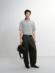 Men's Old Money Style Crew Neck T-Shirt