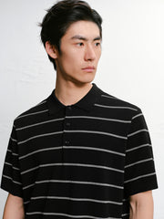 Men's casual moisture-wicking breathable polo shirt