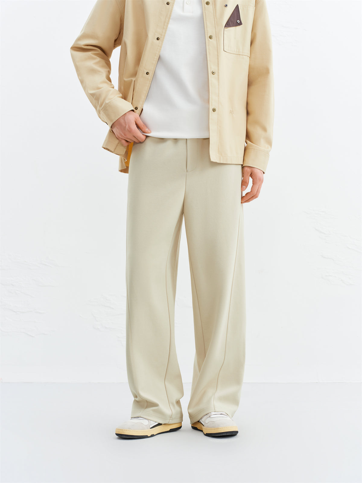 Men's Drawstring Straight-Leg Sweatpants