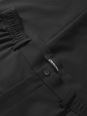 Men's Solid Cropped Business Pants