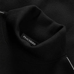 Men's Turtleneck Slim-Fit Pullover