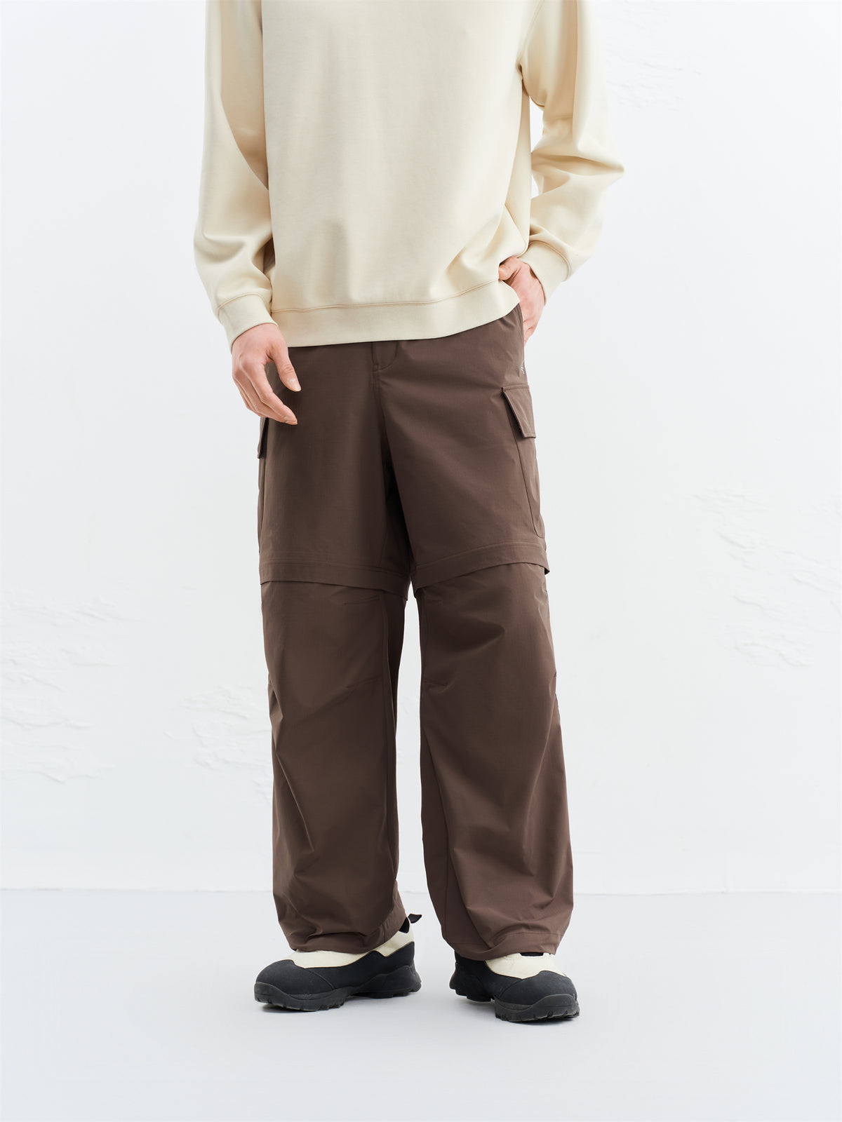 Men's Utility Detachable Parachute Pants