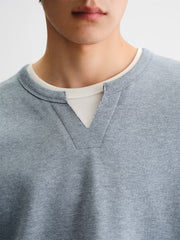 Men's Heavyweight Colorblock Layered-Look T-Shirt