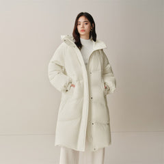 Women's Mid-Length Thermal Down Coat