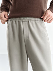 Men's Faux Suede Jogger Pants
