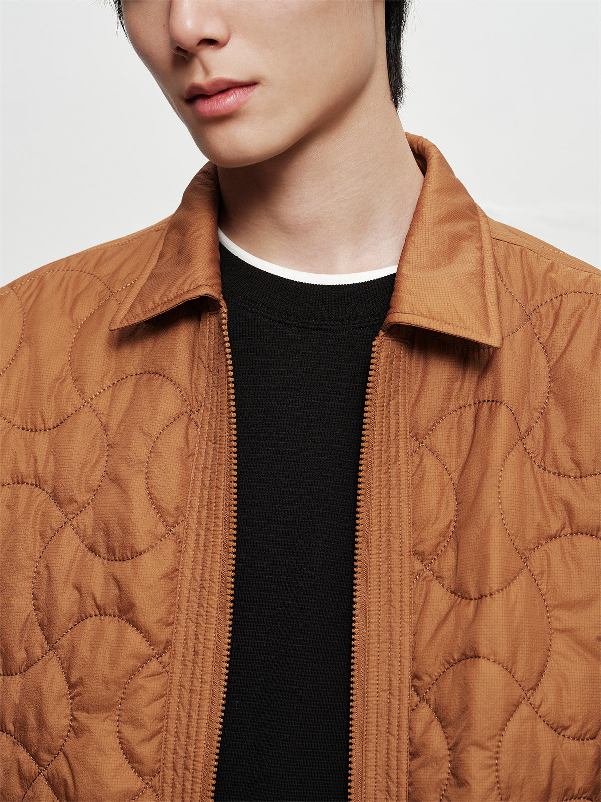 Men's Relaxed Quilted Padded Jacket