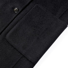 Women's Hooded Double-Face Wool Coat