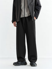 Men's Embroidered Straight-Leg Pants