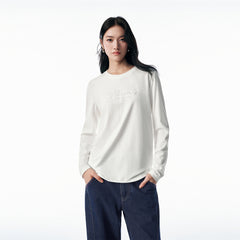 Women's Lyocell T-Shirt with Water-Soluble Embroidery
