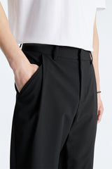 Men's Tapered Cropped Trousers