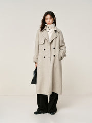 Women's Cashmere-Blend Asymmetric-Neck Knit Sweater