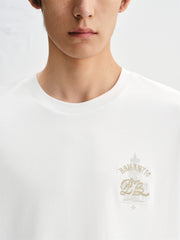 Men's Embroidered Crewneck T-Shirt