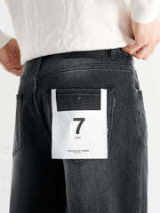 Men's Vintage Gradient Wash Tapered Jeans