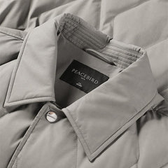 Men's Grey Puffer Jacket