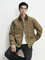 Men's Utility Pocket Down Jacket