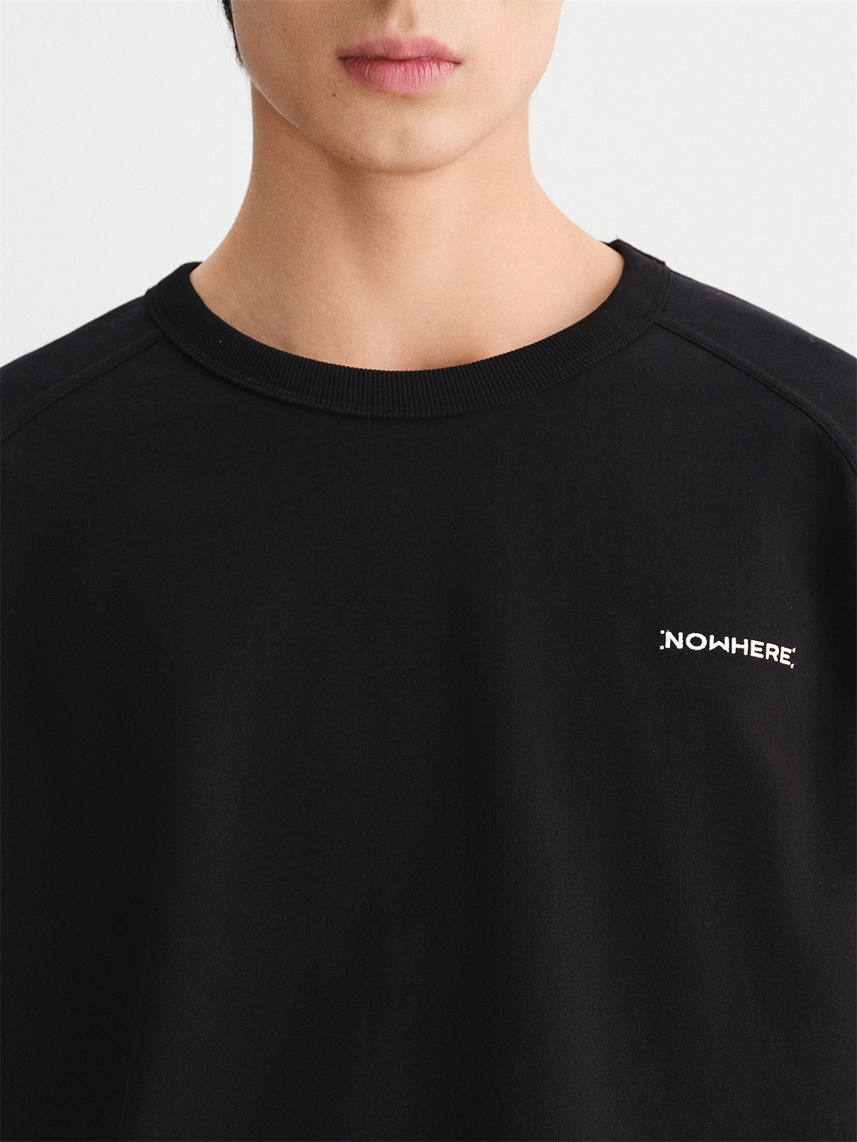 Men's Layered-Look Panel Long-Sleeve T-Shirt