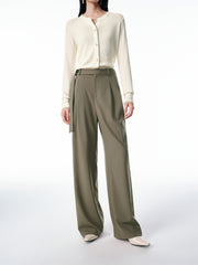 Women's High-Waist Wide-Leg Trousers
