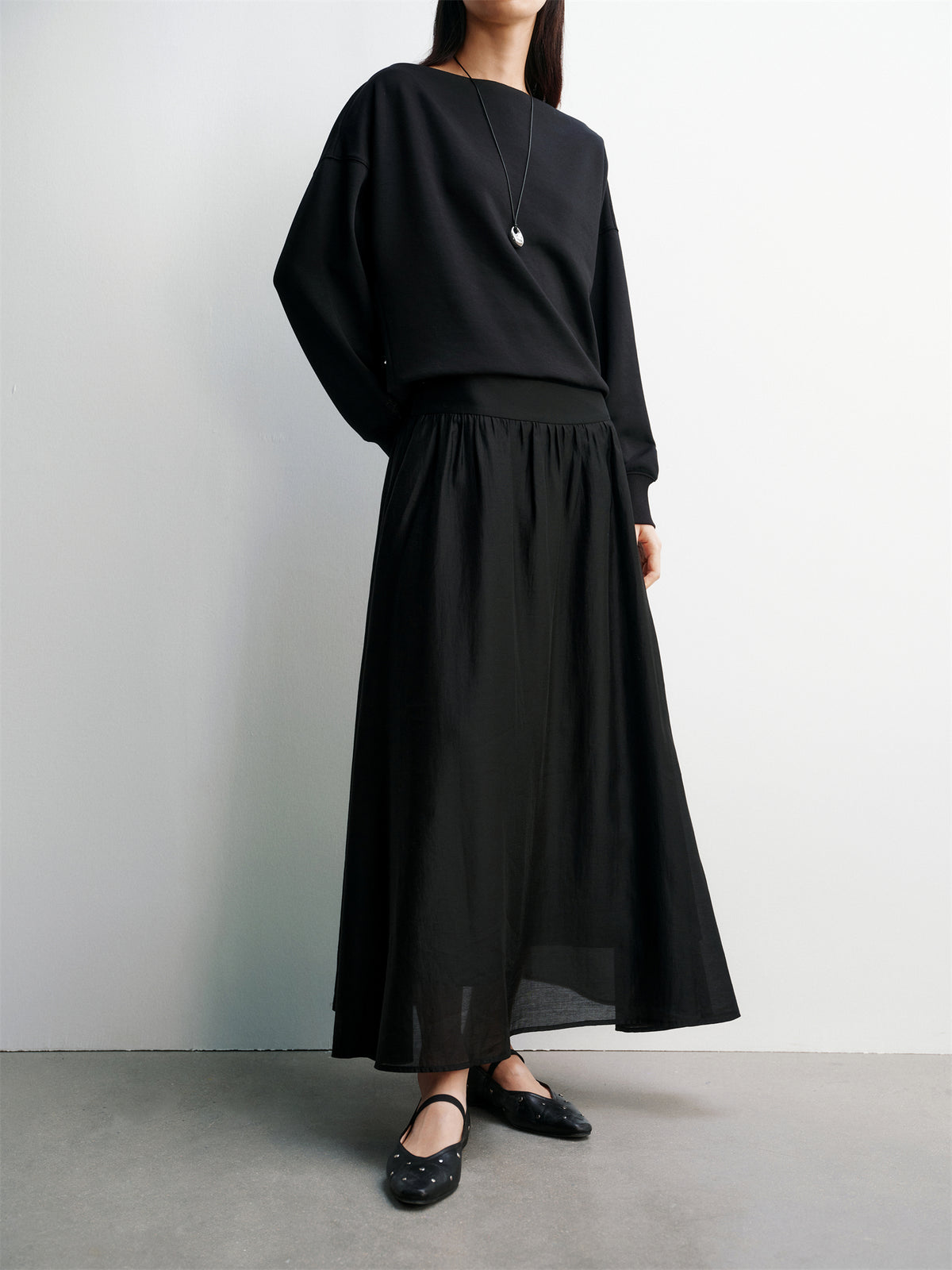 Women's A-Line Maxi Skirt