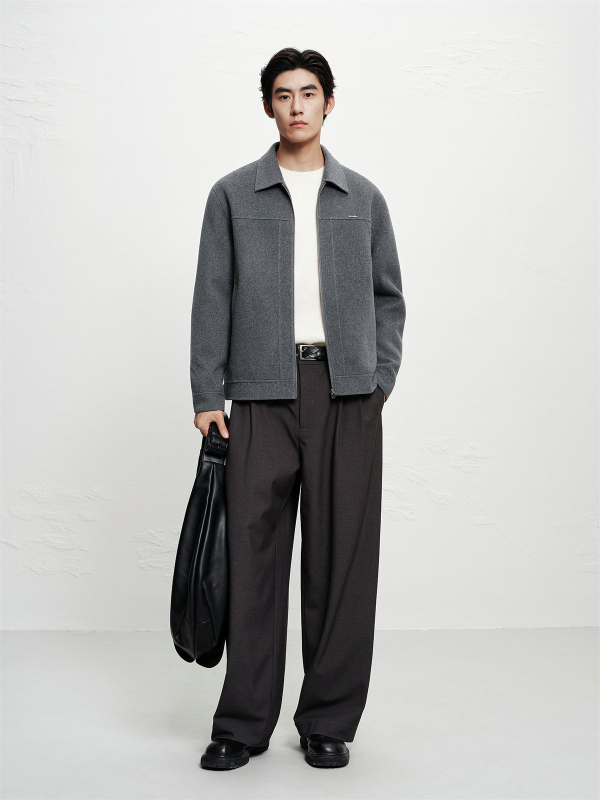 Men's Wool-Blend Commuter Jacket