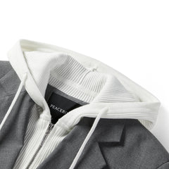 Women's 2-in-1 Hooded Blazer