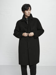 Men's Double-Face Trench-Style Coat
