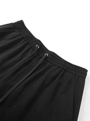 Men's Solid Straight-Leg Shorts