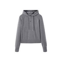 Women's Basics Hooded Knit Pullover