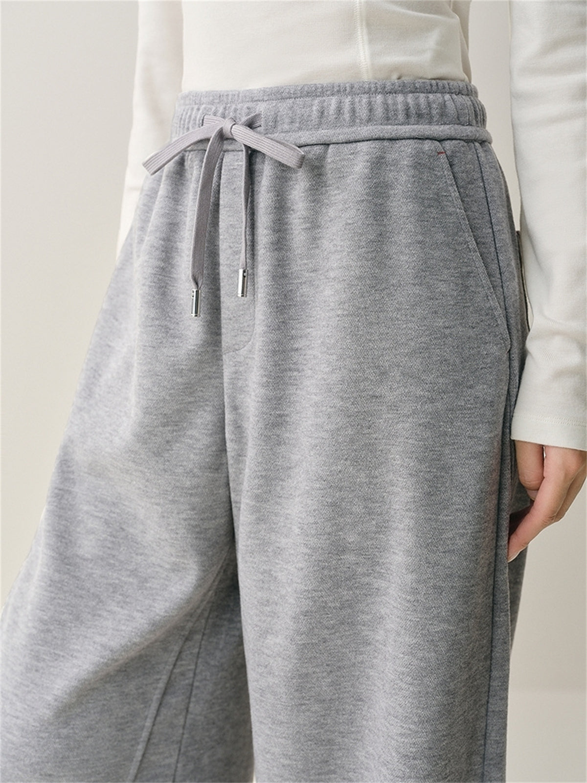 Women's Drawstring Waist Oversized Barrel Pants