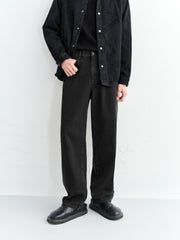 Men's Side-Ombre Straight Jeans