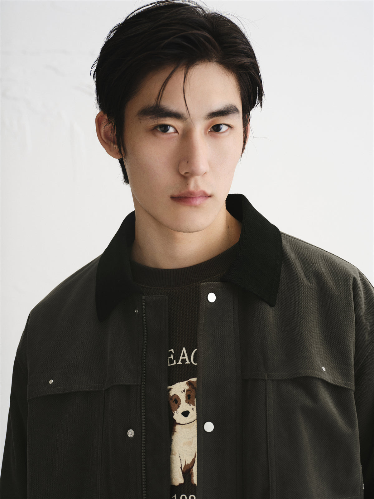Men's Corduroy Padded Utility Jacket