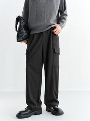 Men's Utility Straight-Leg Knit Pants