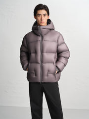 Men's Oversized Thermal Hooded Goose Down Jacket