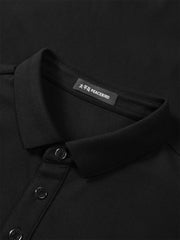 Men's Cooling Polo Shirt with Pocket Detail