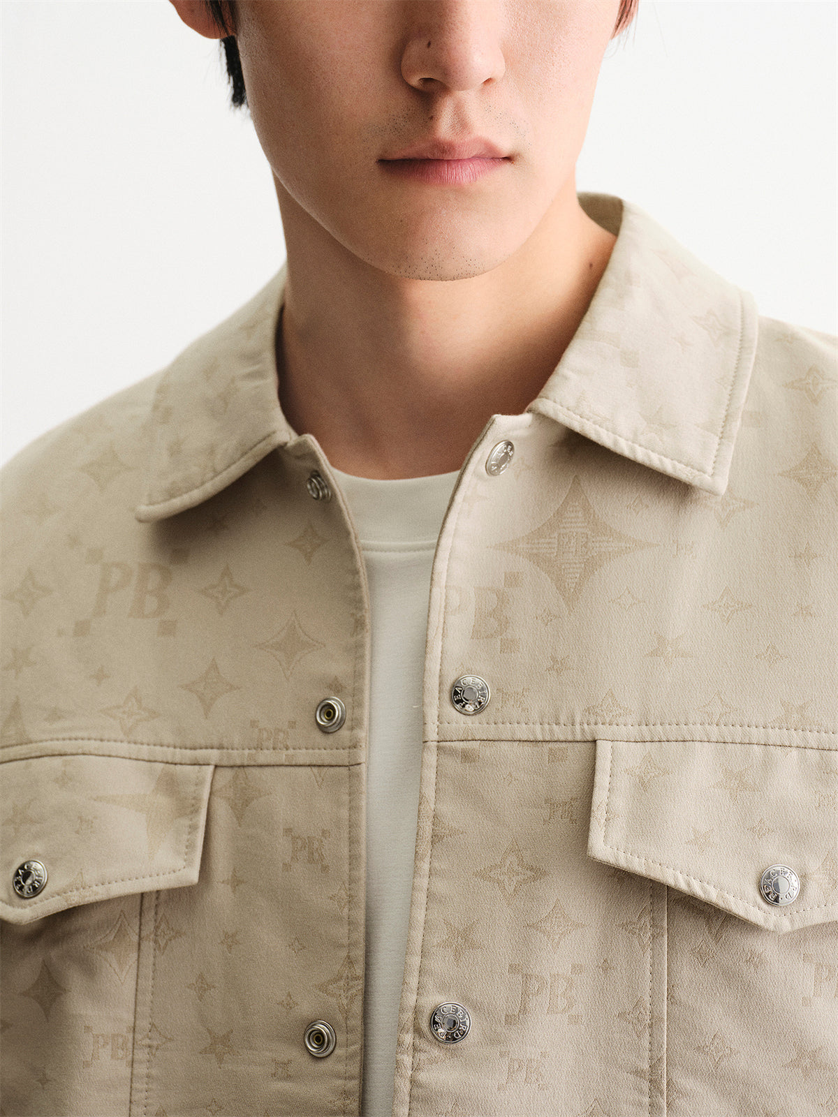 Men's Vintage Allover Jacquard Jacket