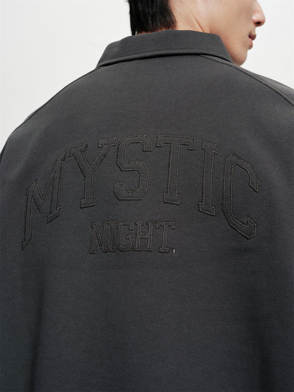 Men's Heavyweight Embroidered Cotton Sweatshirt