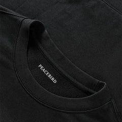 Men's Black Gradient Embroidered Sweatshirt