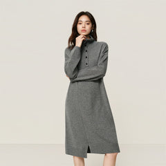 Women's Wool-Blend Knit Dress