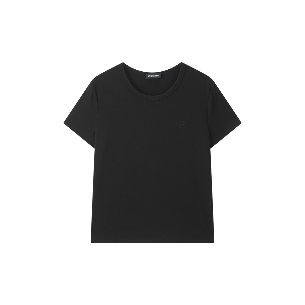 Women's Slim-Fit Antibacterial Crewneck T-Shirt