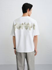 Men's Printed and Embroidered T-Shirt