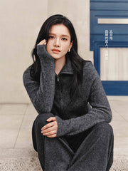 Women's Yak Wool Knit Cardigan