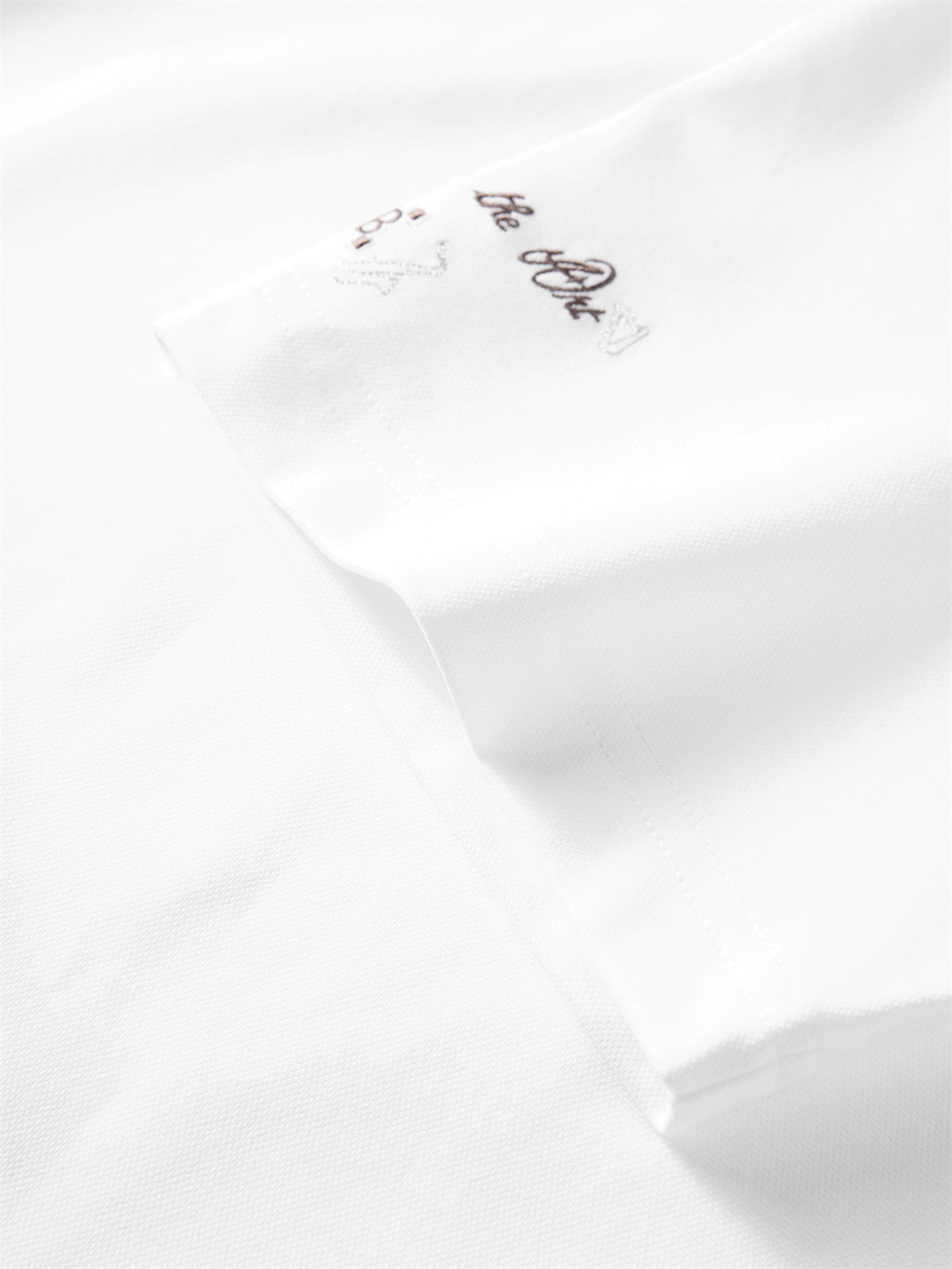 Men's Slim T-Shirt with Contrast Embroidery